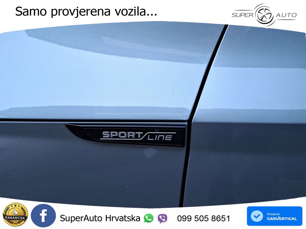 Škoda Octavia Combi 1.5 TSI (150 KS) DSG SportLine MATRIX+GR SJED+KAM