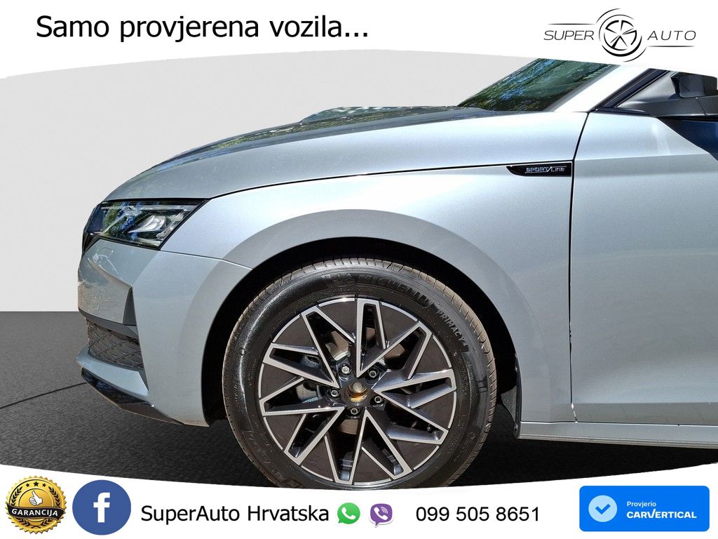 Škoda Octavia Combi 1.5 TSI (150 KS) DSG SportLine MATRIX+GR SJED+KAM