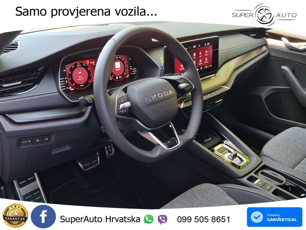 Škoda Octavia Combi 1.5 TSI (150 KS) DSG SportLine MATRIX+GR SJED+KAM
