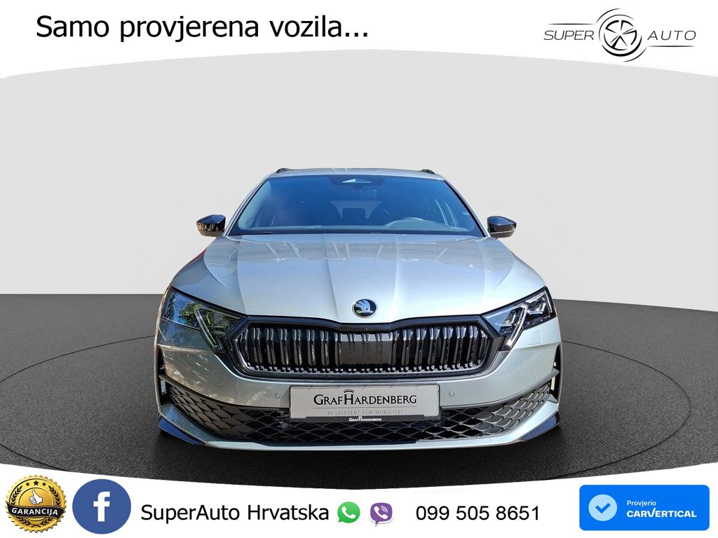 Škoda Octavia Combi 1.5 TSI (150 KS) DSG SportLine MATRIX+GR SJED+KAM