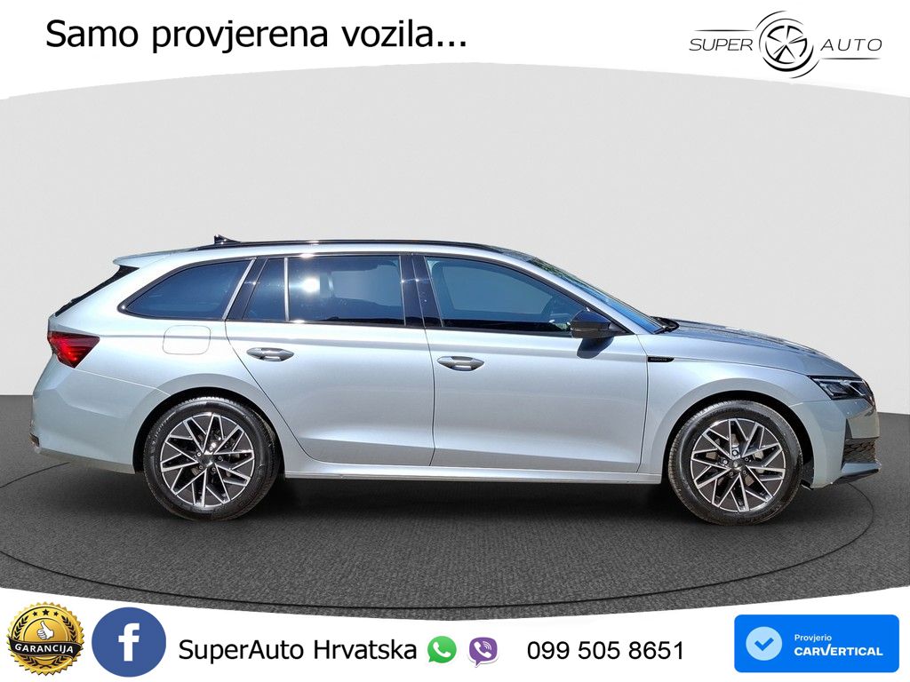 Škoda Octavia Combi 1.5 TSI (150 KS) DSG SportLine MATRIX+GR SJED+KAM