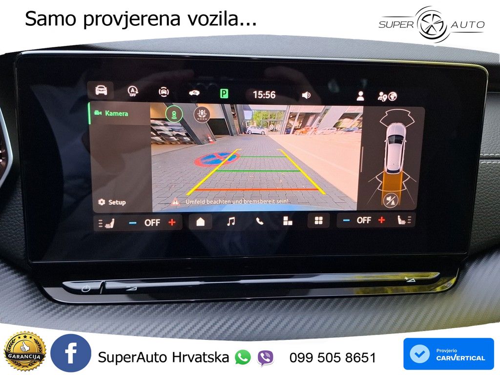 Škoda Octavia Combi 1.5 TSI (150 KS) DSG SportLine MATRIX+GR SJED+KAM