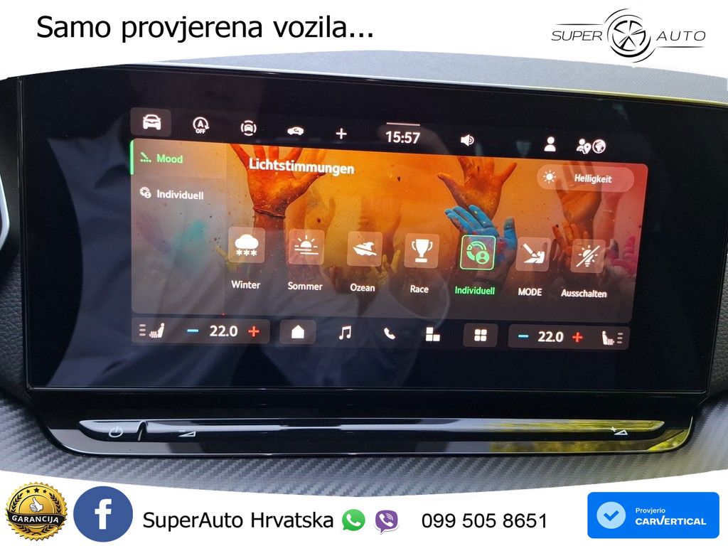 Škoda Octavia Combi 1.5 TSI (150 KS) DSG SportLine MATRIX+GR SJED+KAM