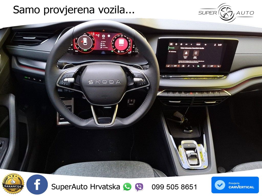 Škoda Octavia Combi 1.5 TSI (150 KS) DSG SportLine MATRIX+GR SJED+KAM
