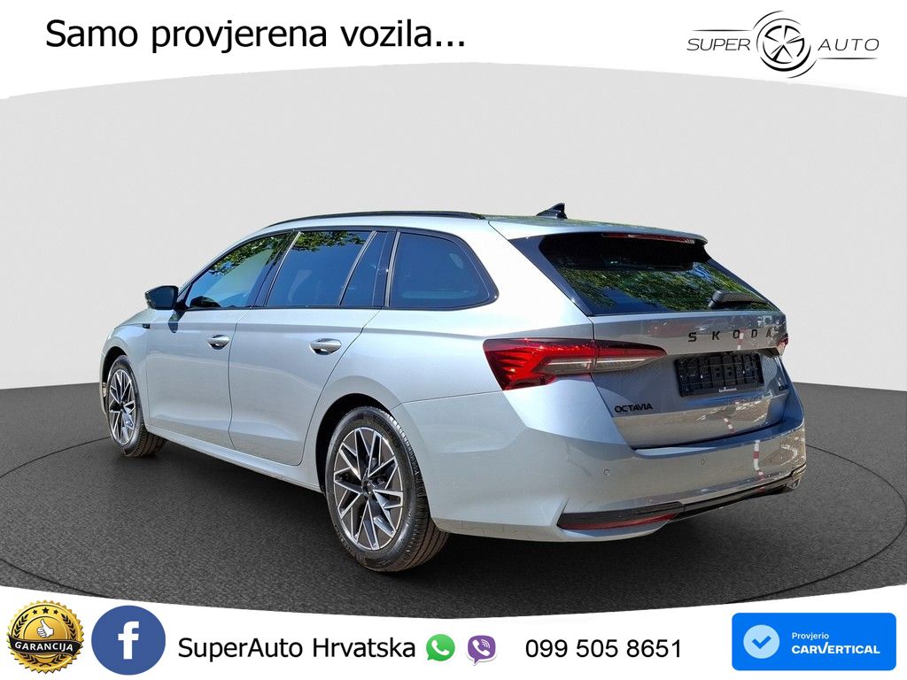 Škoda Octavia Combi 1.5 TSI (150 KS) DSG SportLine MATRIX+GR SJED+KAM