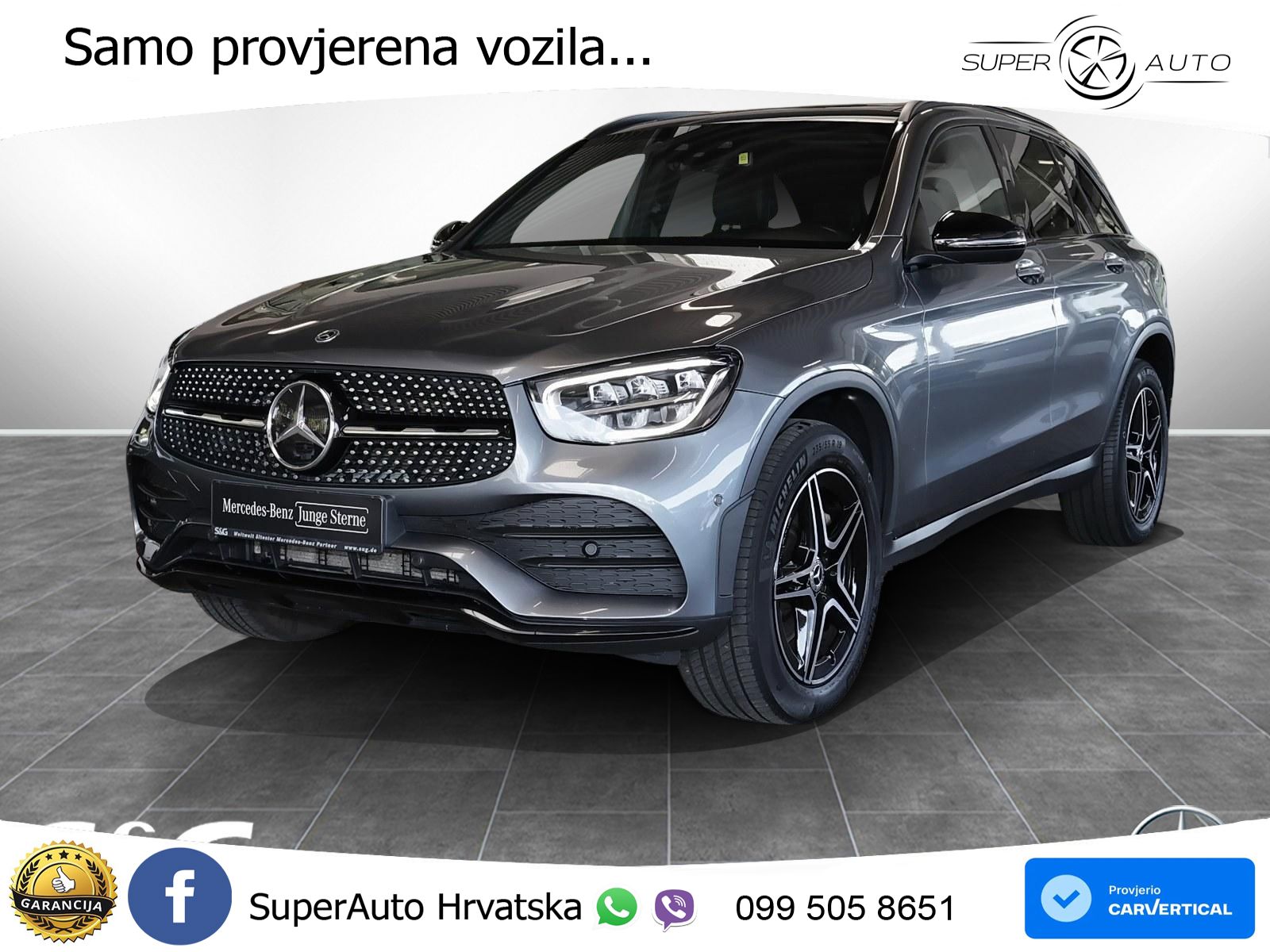 Mercedes GLC 300de (306 KS) 4MATIC 9G-TRONIC AMG LED+GR SJED+ACC