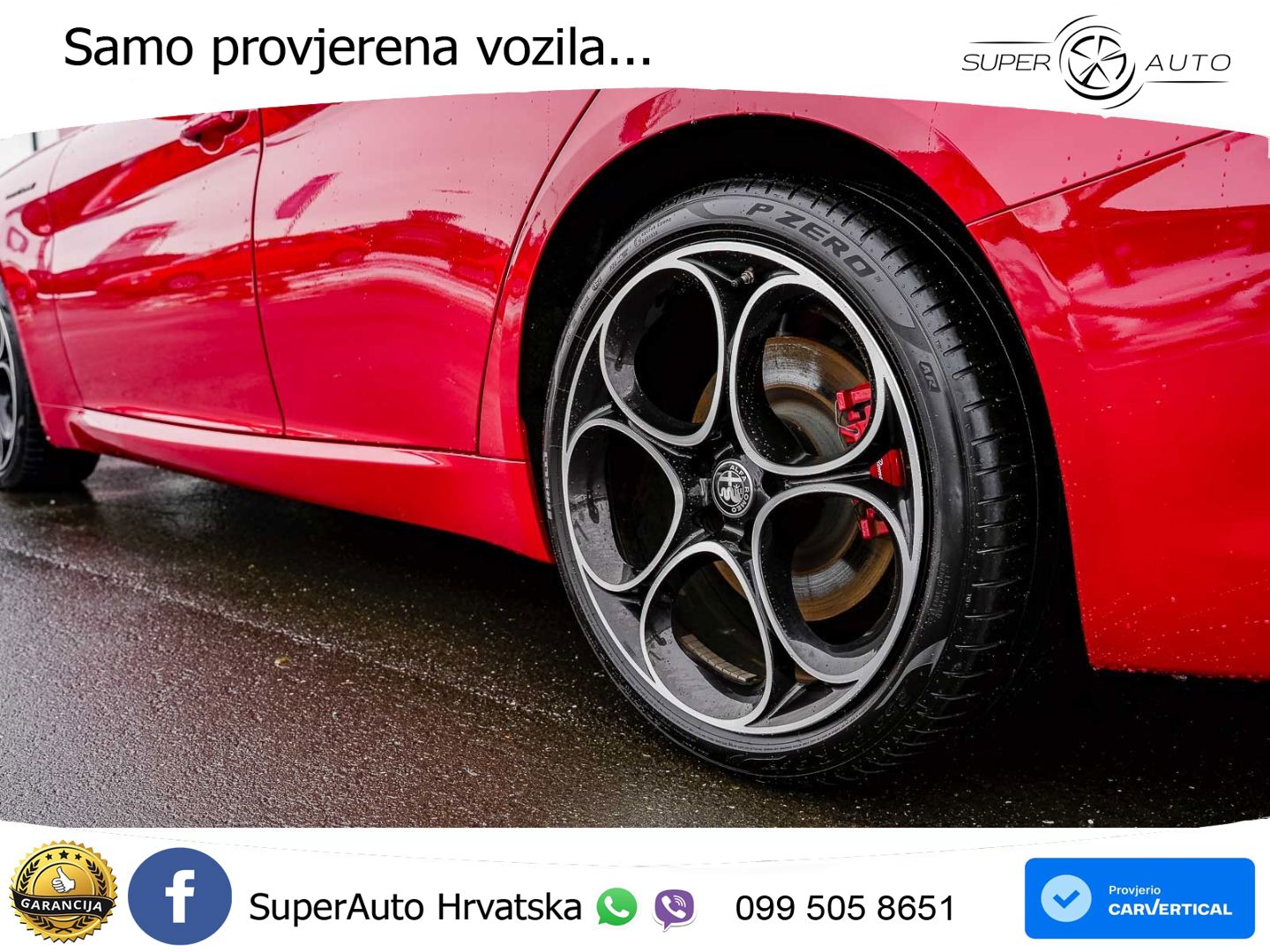 Alfa Romeo Giulia 2.0 Turbo (280 KS) AWD Automatic LED+GR SJED+ACC