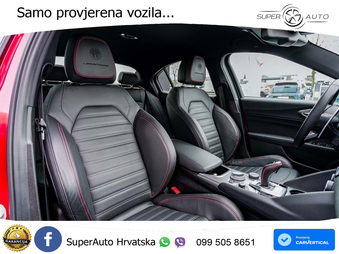 Alfa Romeo Giulia 2.0 Turbo (280 KS) AWD Automatic LED+GR SJED+ACC