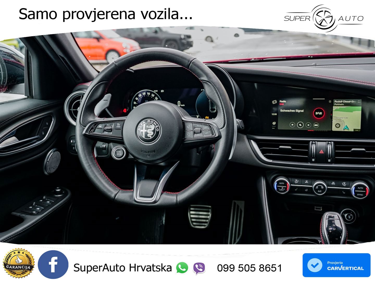 Alfa Romeo Giulia 2.0 Turbo (280 KS) AWD Automatic LED+GR SJED+ACC