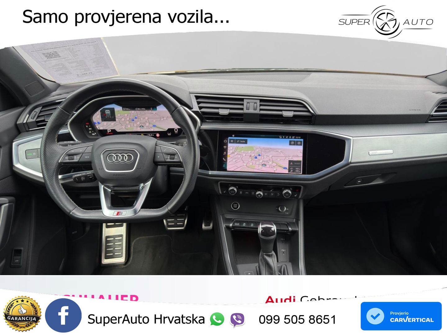Audi Q3 35 TFSI (150 KS) S tronic S line LED+GR SJED+ACC
