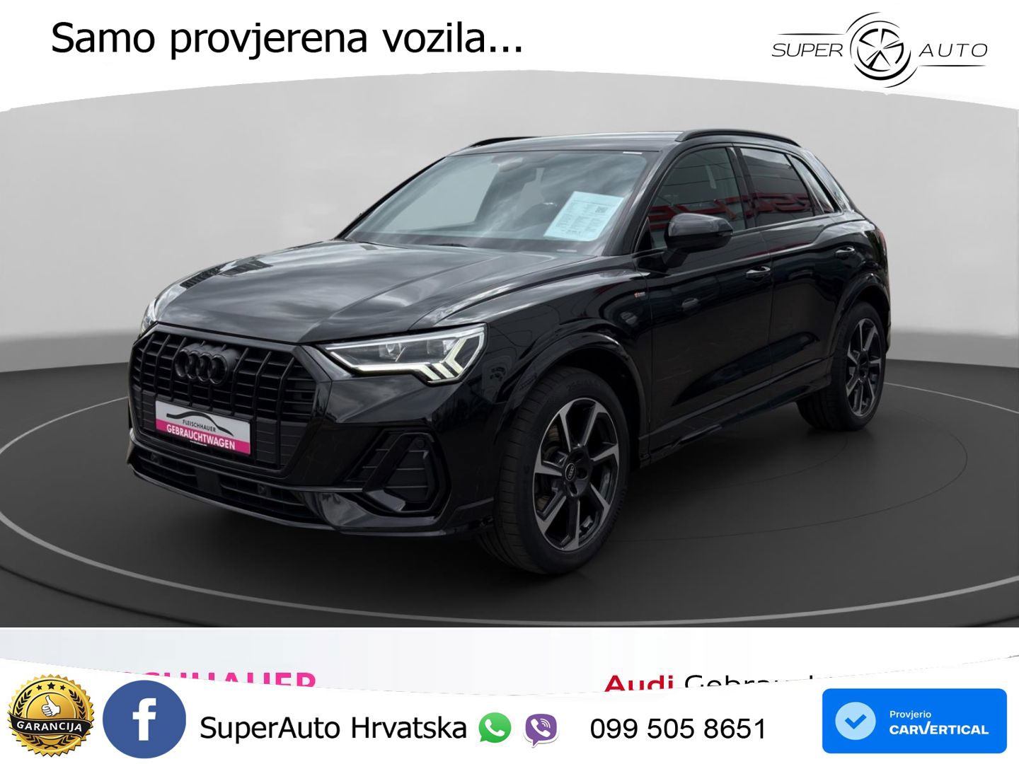 Audi Q3 35 TFSI (150 KS) S tronic S line LED+GR SJED+ACC