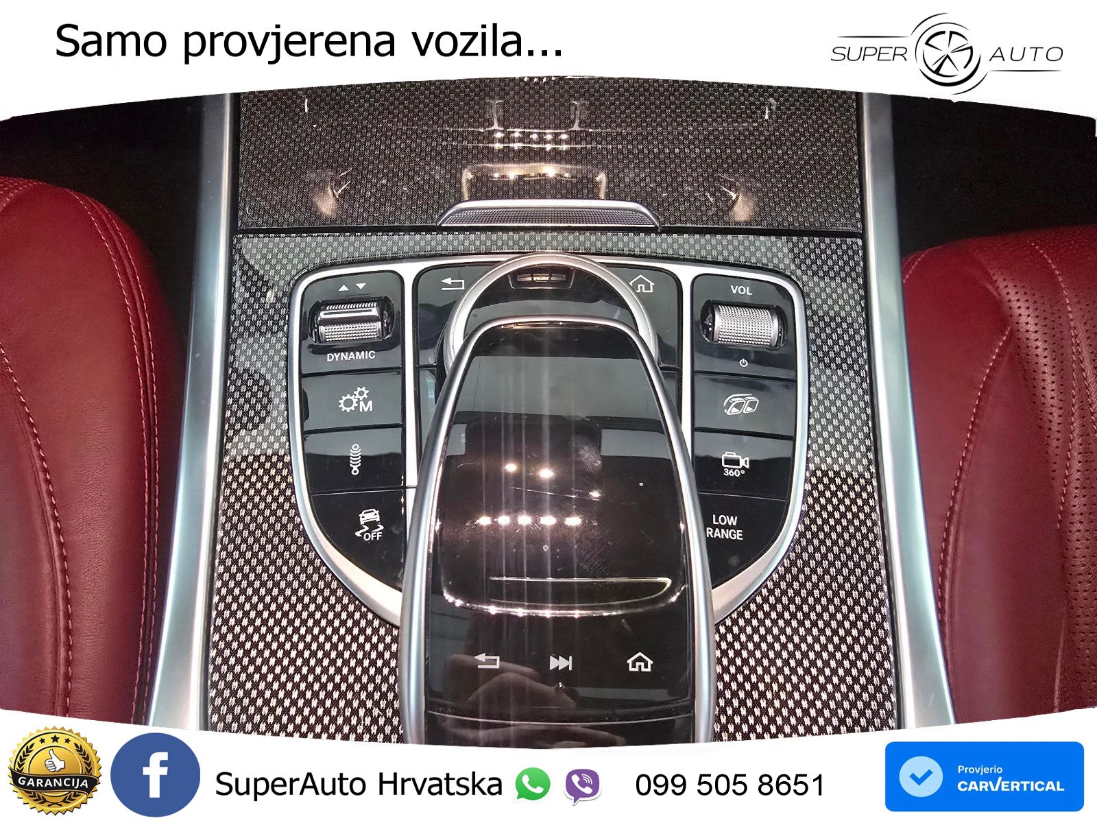 Mercedes AMG G 63 Long V8 (585 KS) 4MATIC 9G-TRONIC AMG SPEEDSHIFT PLUS ZRAČNI+ACC+4xGR SJED+KAM