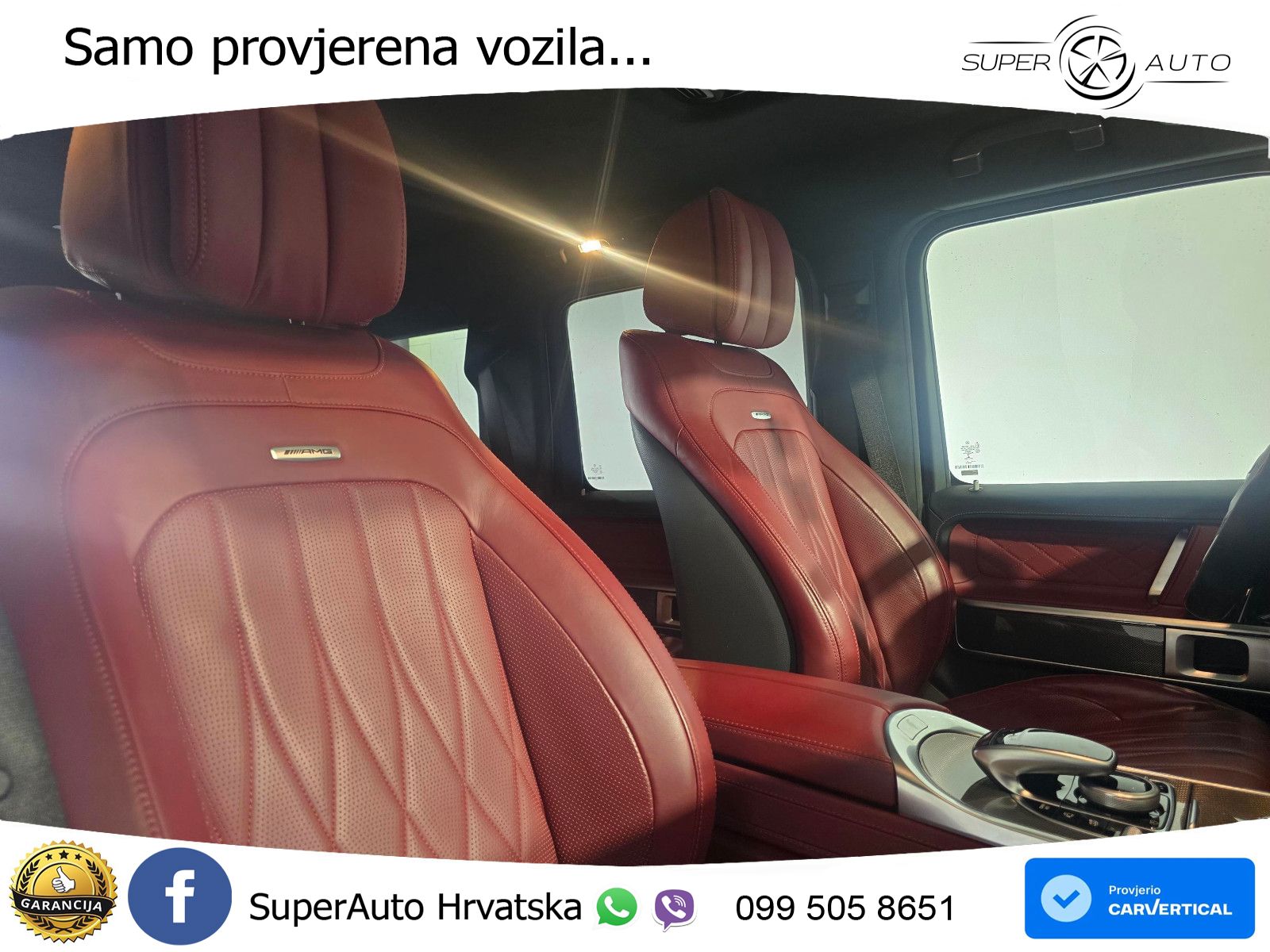 Mercedes AMG G 63 Long V8 (585 KS) 4MATIC 9G-TRONIC AMG SPEEDSHIFT PLUS ZRAČNI+ACC+4xGR SJED+KAM