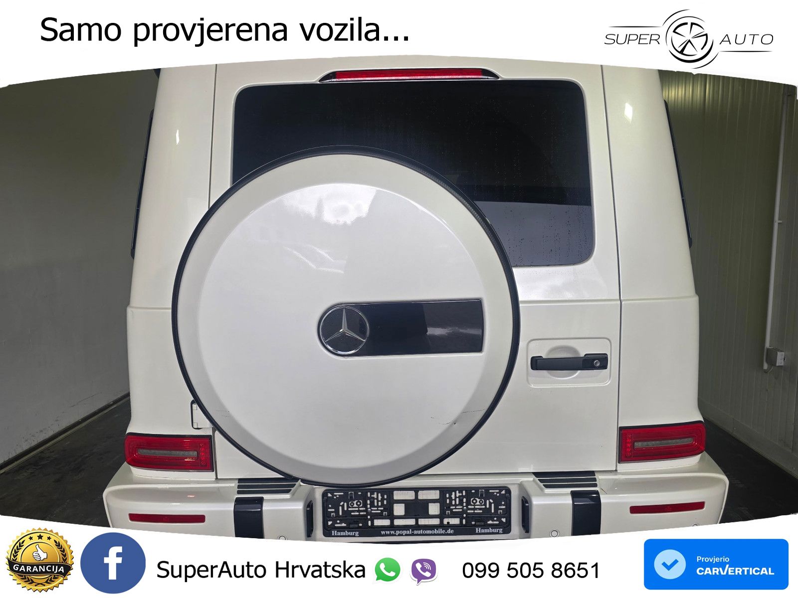 Mercedes AMG G 63 Long V8 (585 KS) 4MATIC 9G-TRONIC AMG SPEEDSHIFT PLUS ZRAČNI+ACC+4xGR SJED+KAM