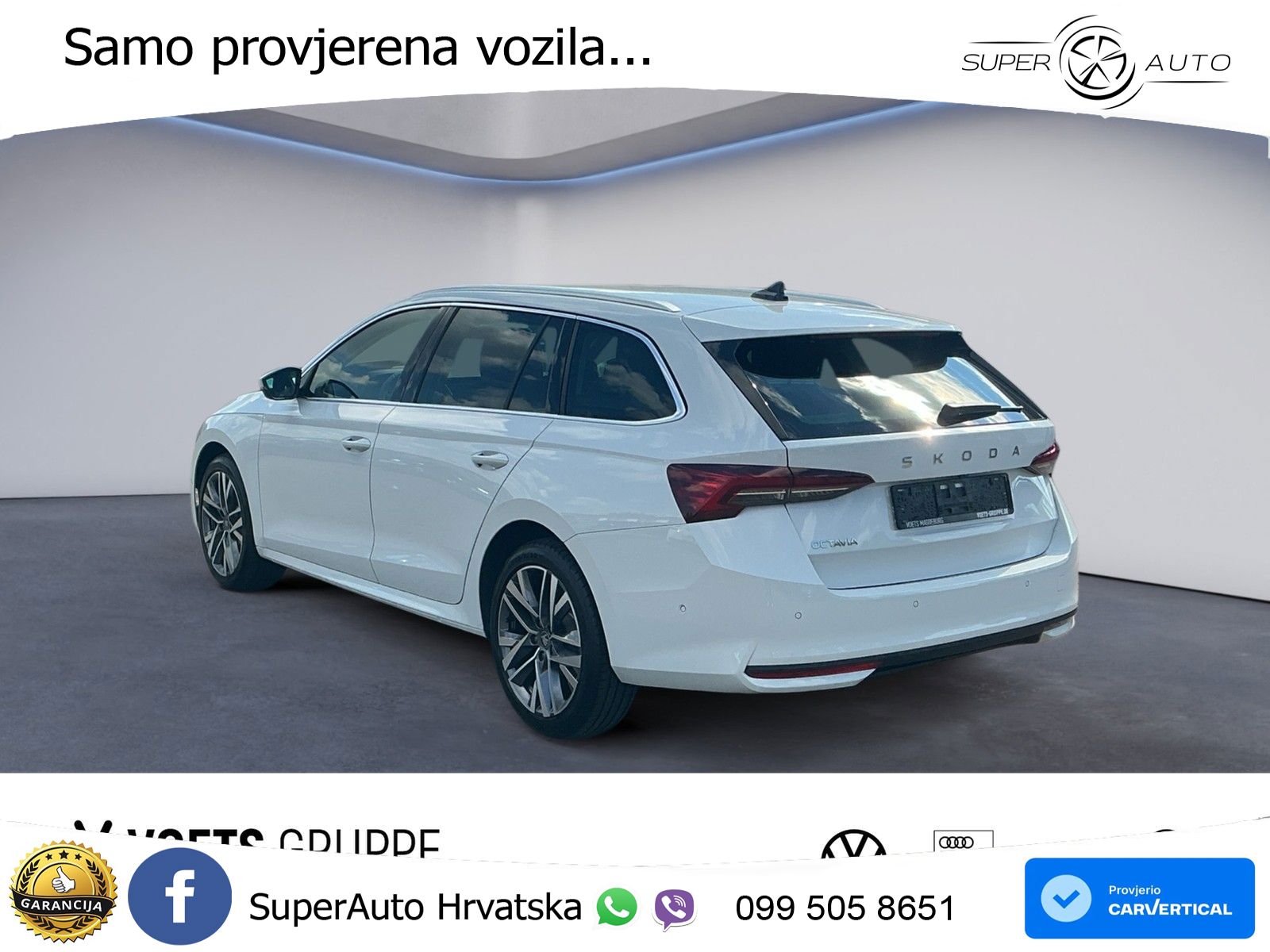 Škoda Octavia Combi 1.5 TSI (150 KS) DSG MATRIX+GR SJED+KAM