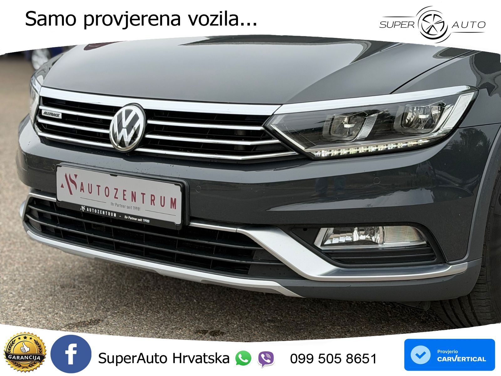 Volkswagen Passat Variant 2.0 TSI (272 KS) 4MOTION DSG LED+GR SJED+ACC