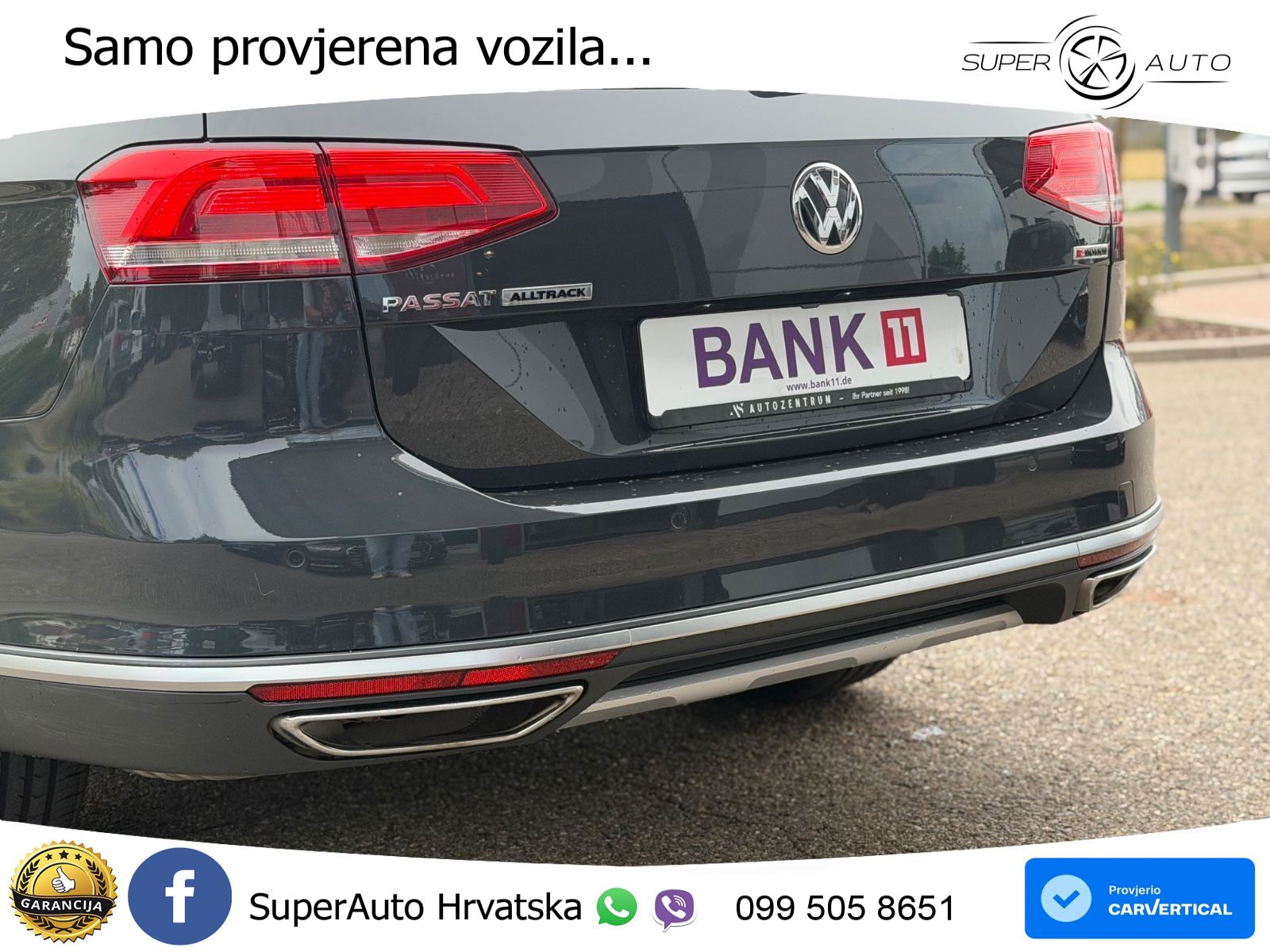 Volkswagen Passat Variant 2.0 TSI (272 KS) 4MOTION DSG LED+GR SJED+ACC