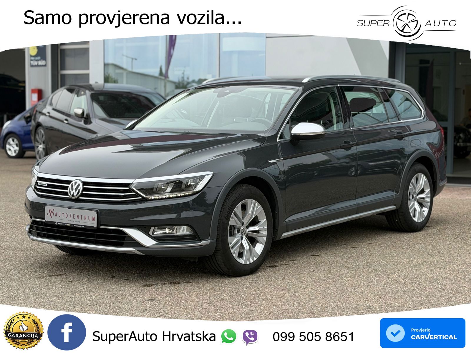 Volkswagen Passat Variant 2.0 TSI (272 KS) 4MOTION DSG LED+GR SJED+ACC