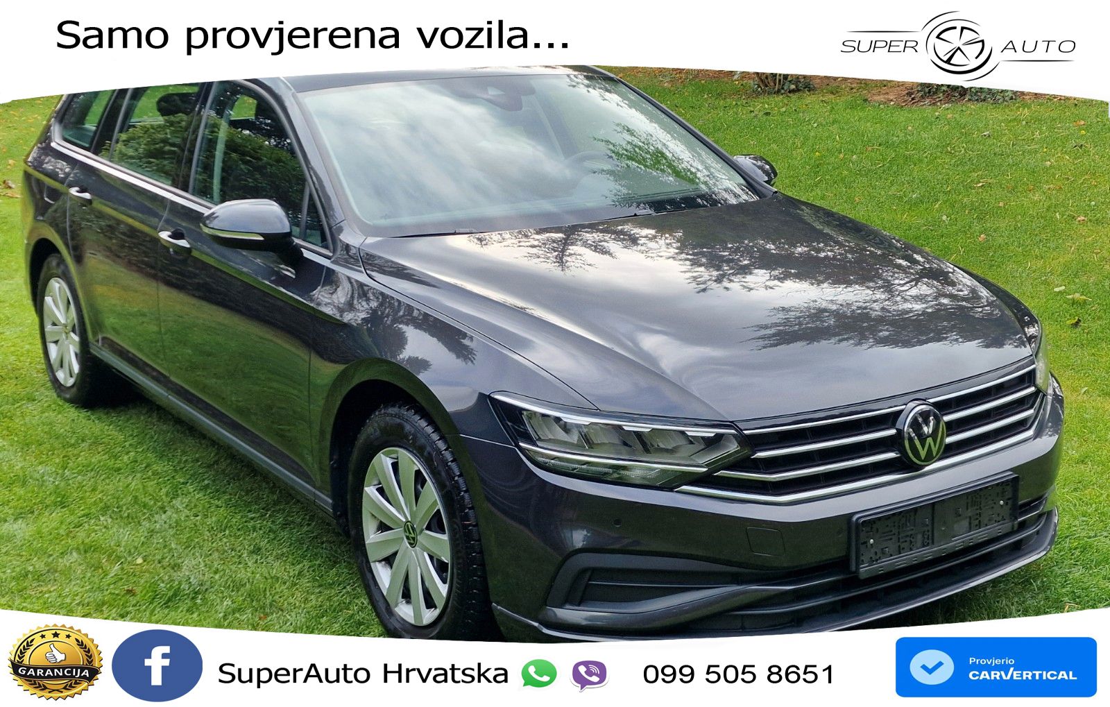Volkswagen Passat Variant 1.5 TSI (150 KS) ACT LED+GR SJED+ACC