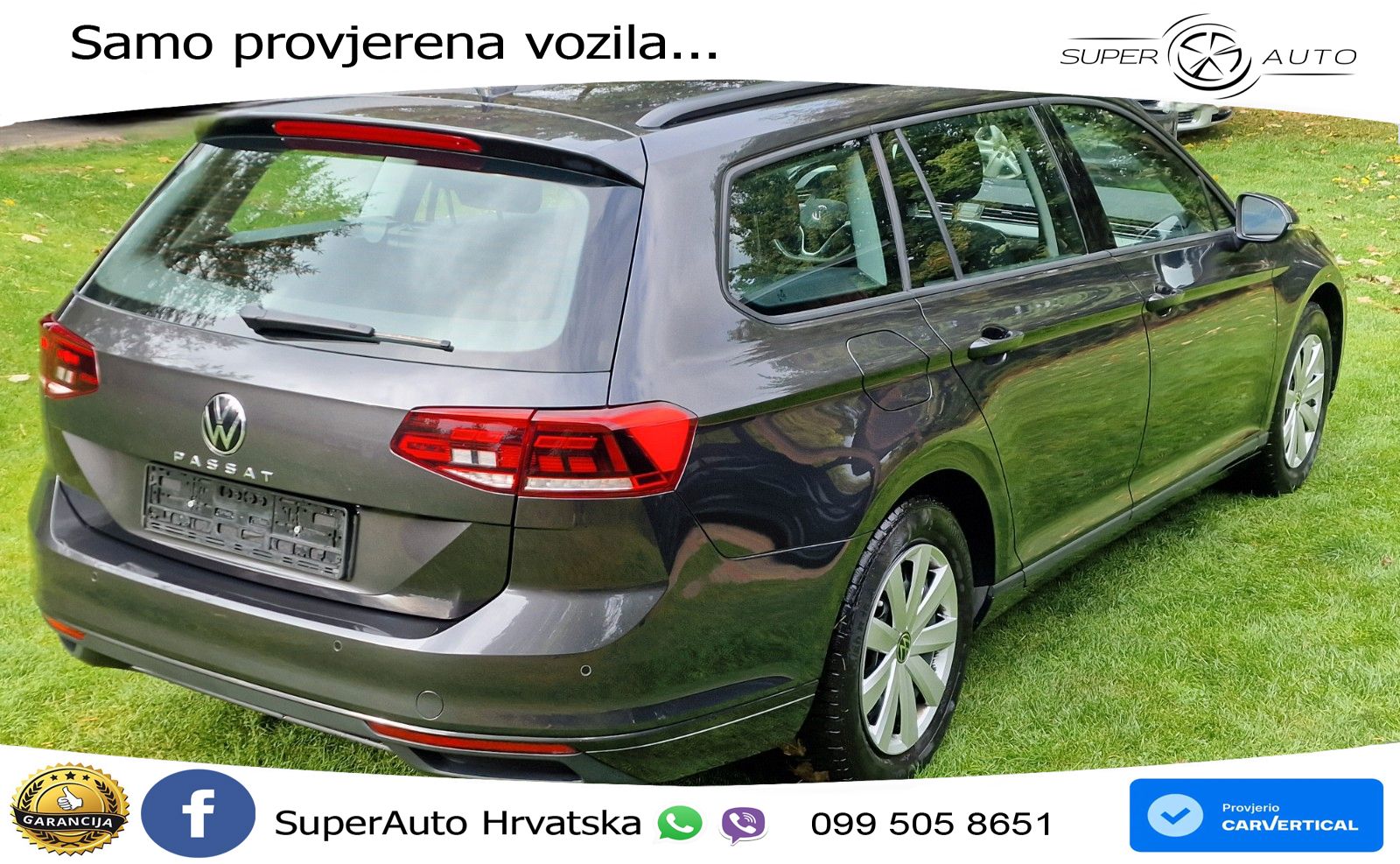 Volkswagen Passat Variant 1.5 TSI (150 KS) ACT LED+GR SJED+ACC
