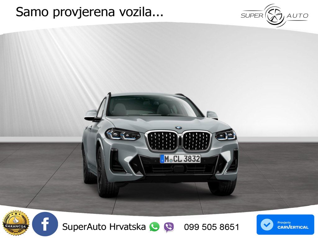 BMW X4 30d (286 KS) xDrive Steptronic M Sport LED+GR SJED+ACC
