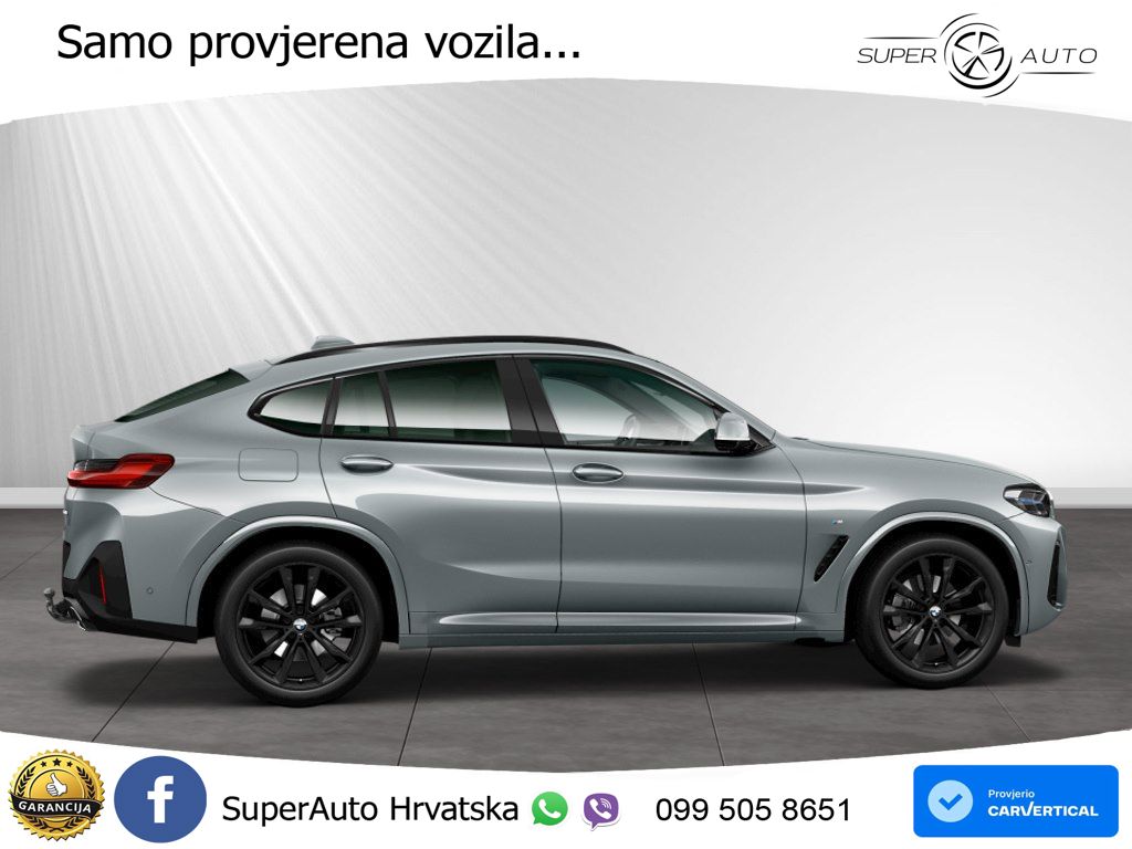 BMW X4 30d (286 KS) xDrive Steptronic M Sport LED+GR SJED+ACC