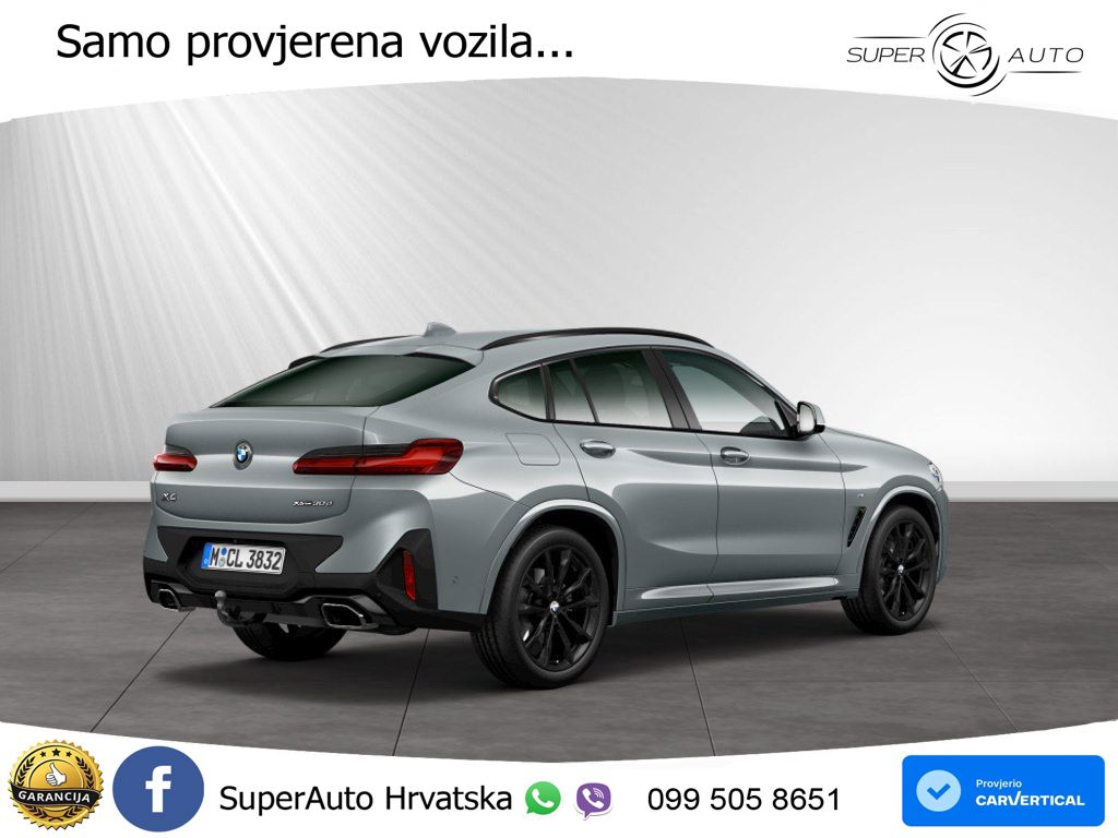 BMW X4 30d (286 KS) xDrive Steptronic M Sport LED+GR SJED+ACC