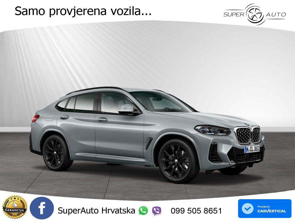 BMW X4 30d (286 KS) xDrive Steptronic M Sport LED+GR SJED+ACC