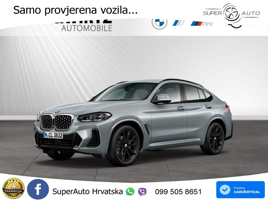 BMW X4 30d (286 KS) xDrive Steptronic M Sport LED+GR SJED+ACC