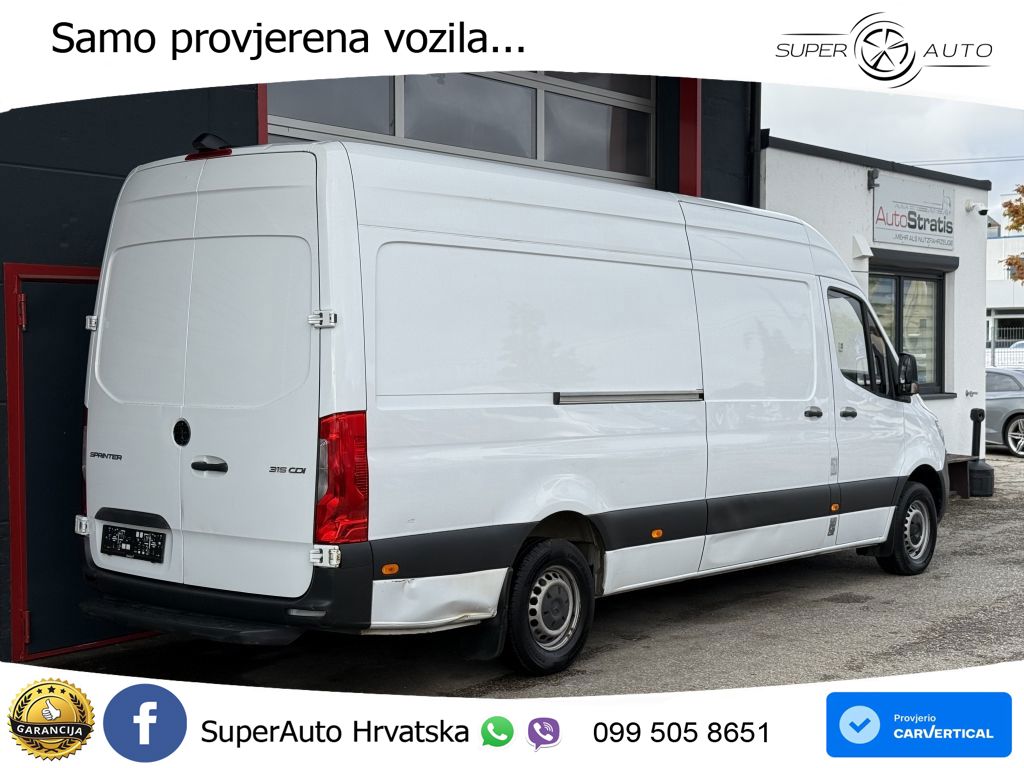 Mercedes-Benz Sprinter 315 CDI MBUX Klima Kamera Sitzheizung 150 KS