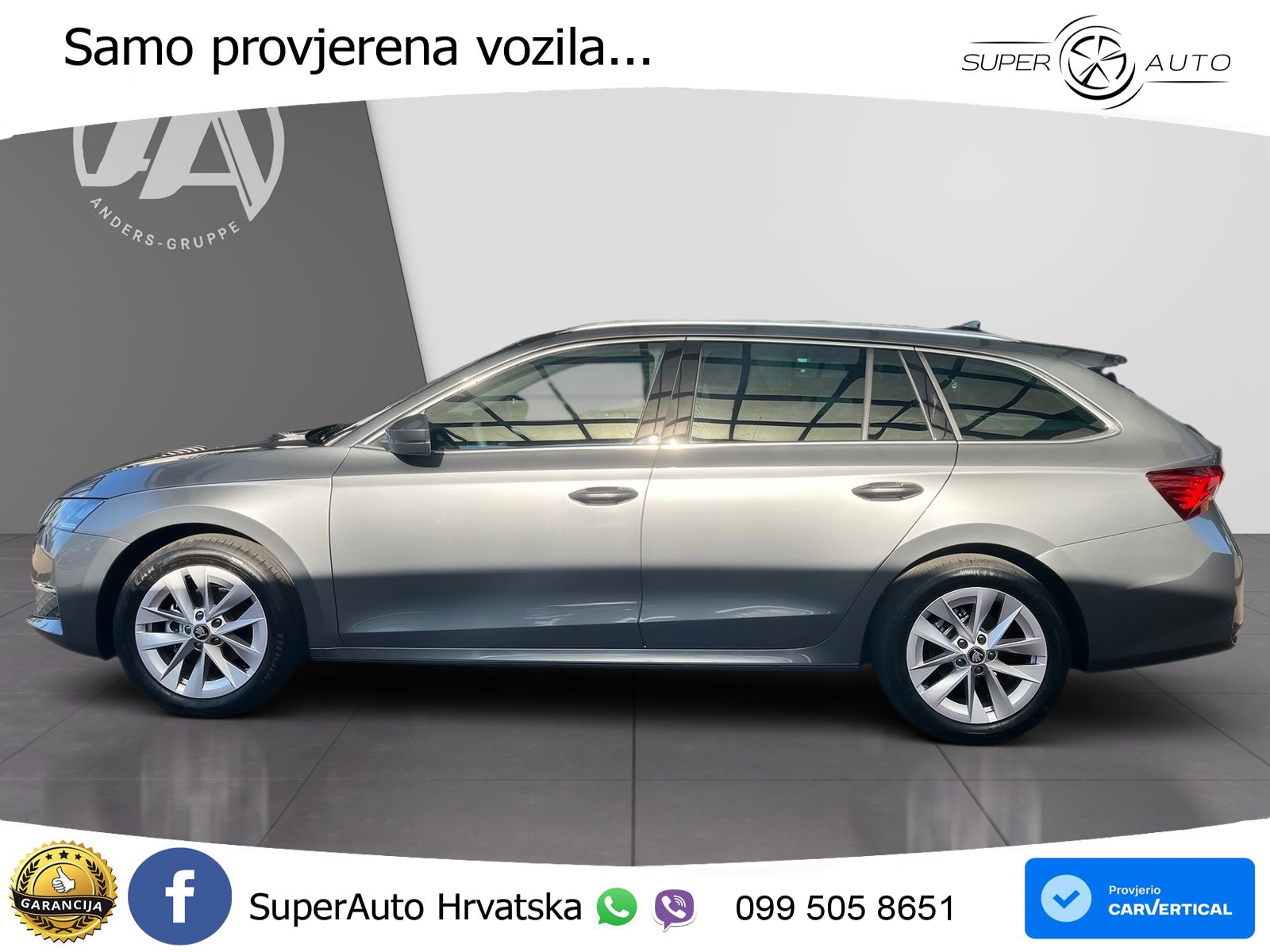 Škoda Octavia Combi 1.5 TSI (150 KS) DSG Selection LED+GR SJED+ACC