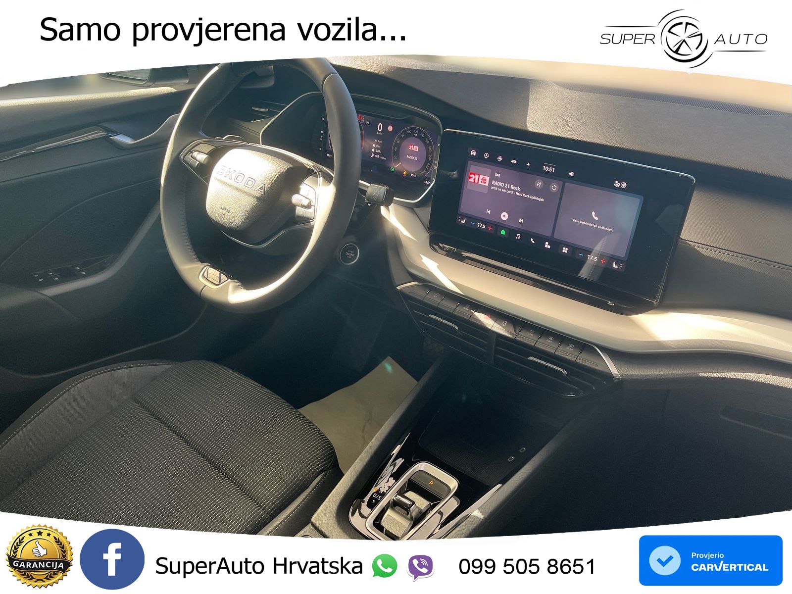 Škoda Octavia Combi 1.5 TSI (150 KS) DSG Selection LED+GR SJED+ACC