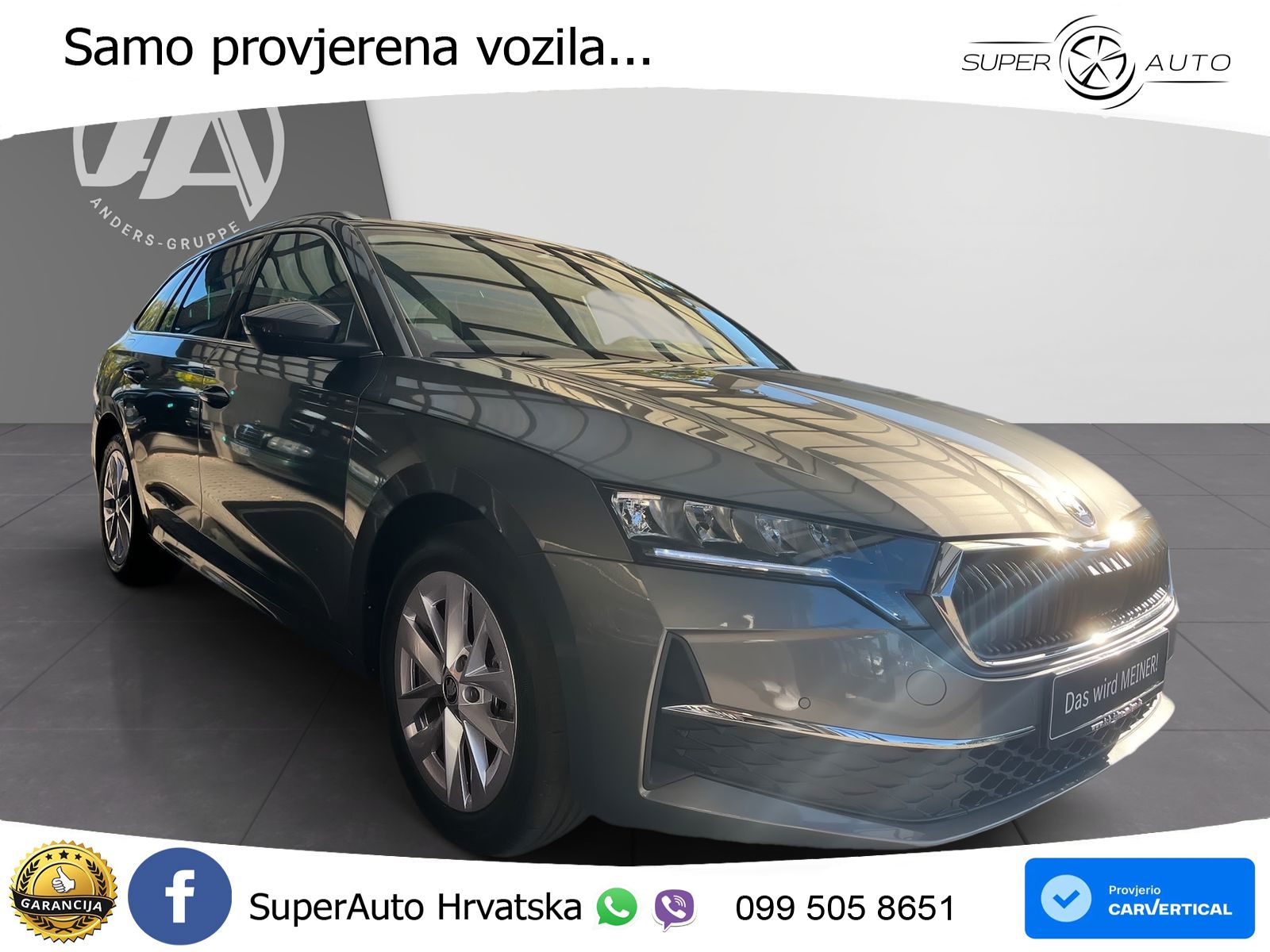 Škoda Octavia Combi 1.5 TSI (150 KS) DSG Selection LED+GR SJED+ACC