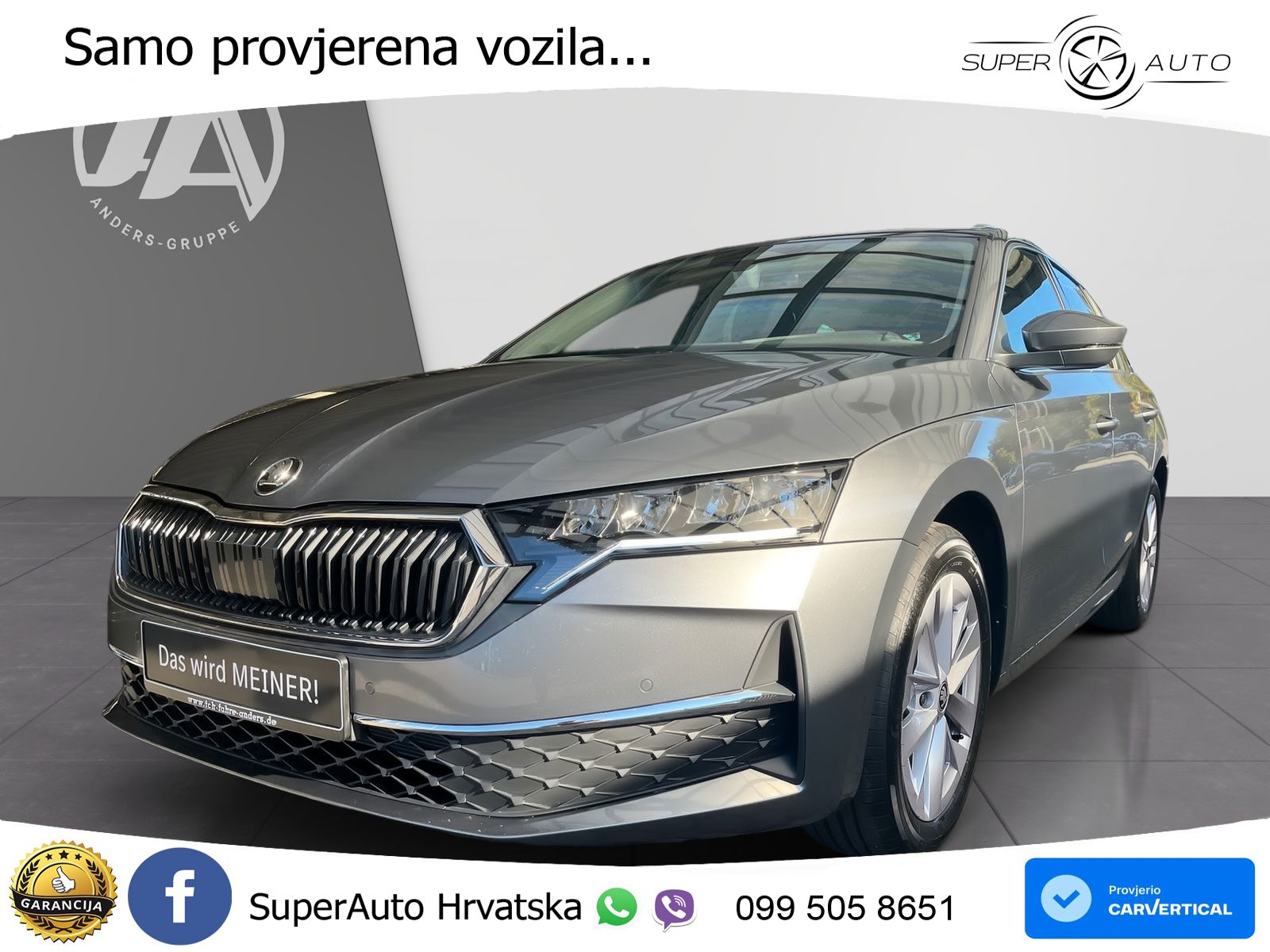 Škoda Octavia Combi 1.5 TSI (150 KS) DSG Selection LED+GR SJED+ACC