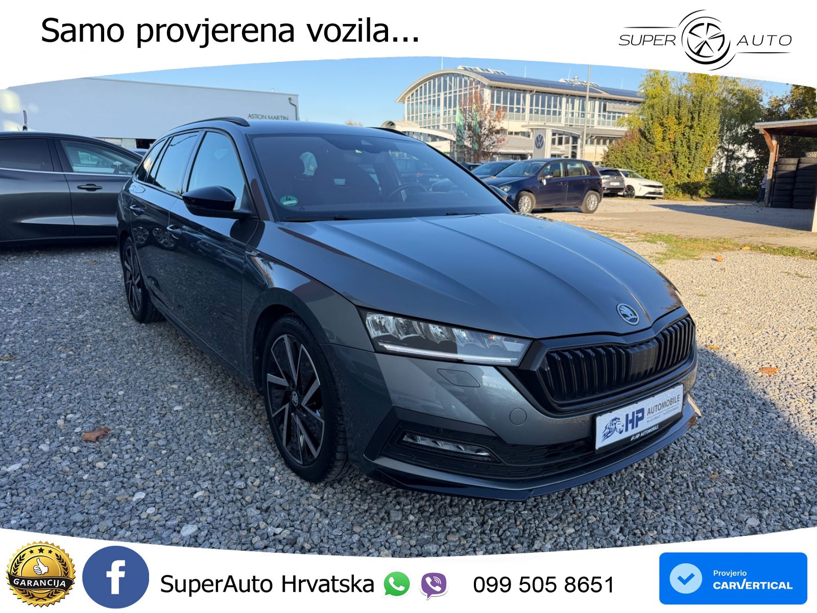Škoda Octavia Combi 2.0 TDI (150 KS) DSG SportLine LED+GR SJED+ACC