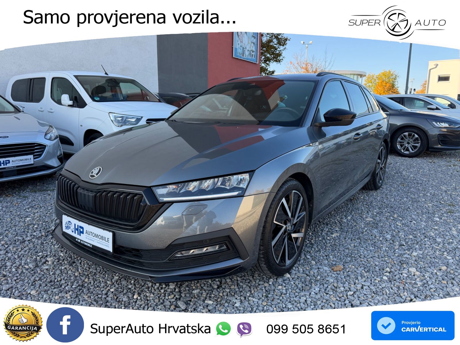 Škoda Octavia Combi 2.0 TDI (150 KS) DSG SportLine LED+GR SJED+ACC