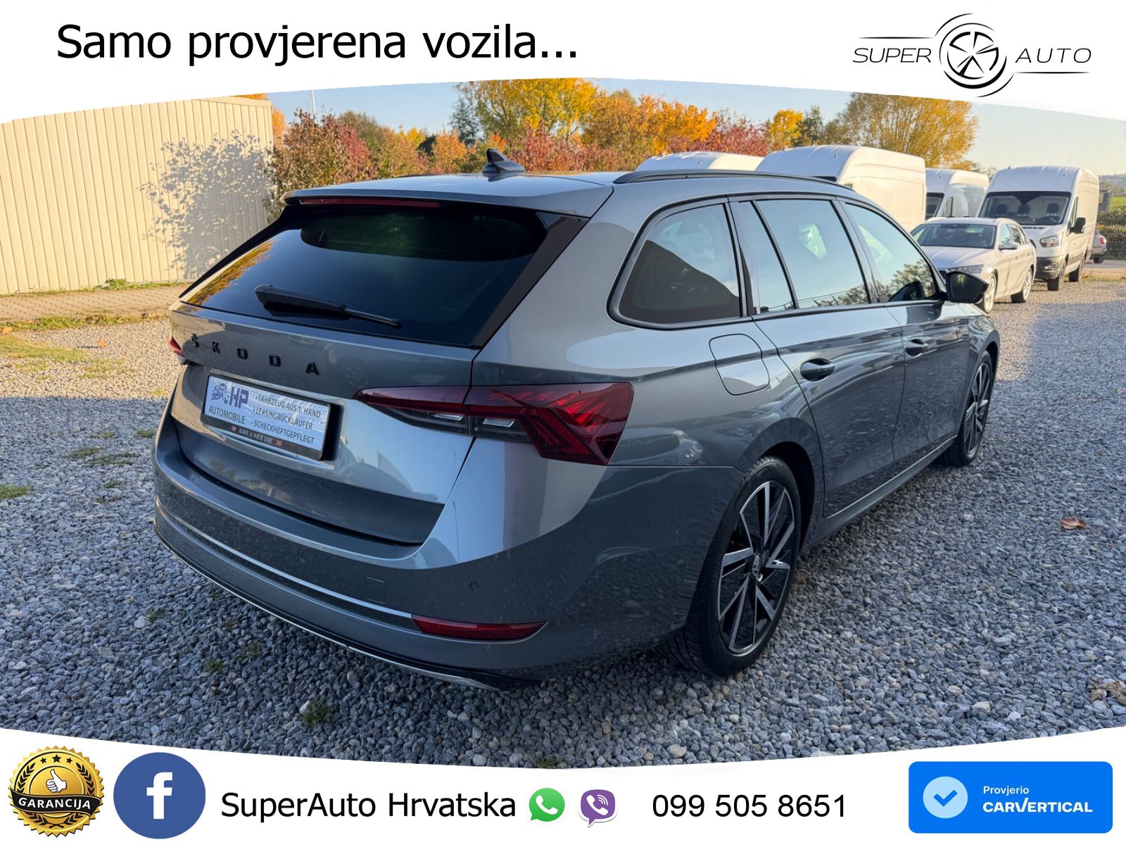 Škoda Octavia Combi 2.0 TDI (150 KS) DSG SportLine LED+GR SJED+ACC