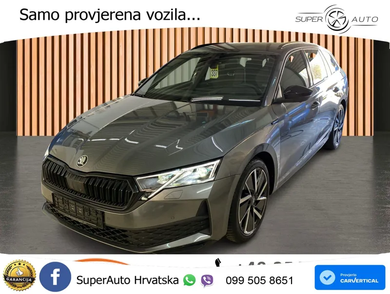Škoda Octavia Combi 1.5 TSI (150 KS) DSG SportLine LED+GR SJED+ACC