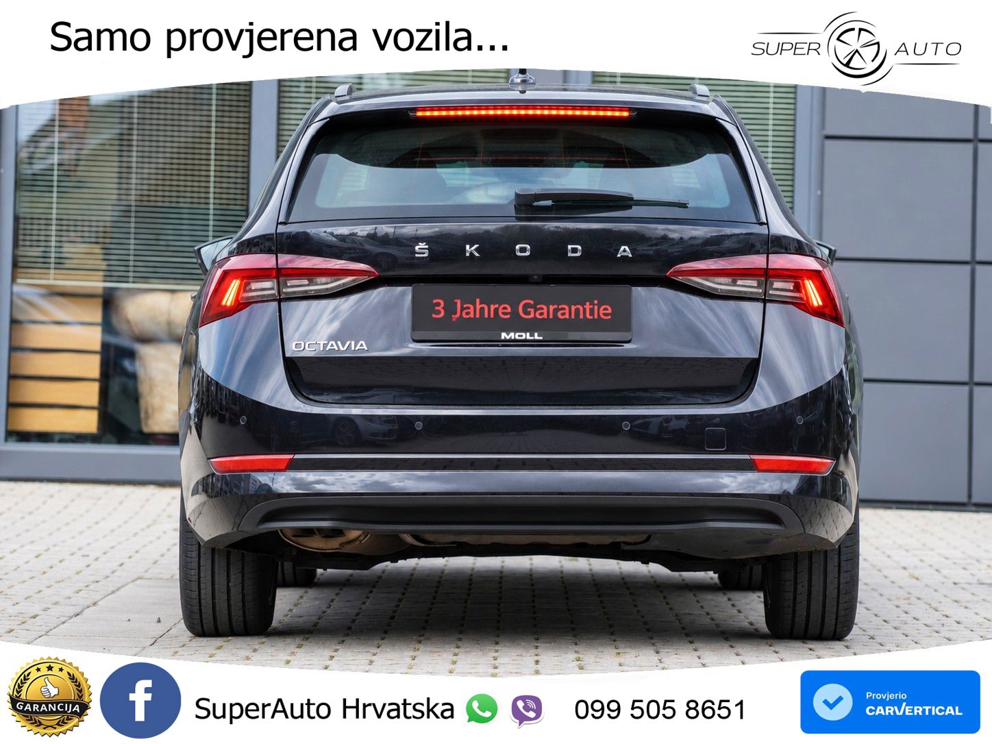 Škoda Octavia Combi 2.0 TDI (150 KS) DSG LED+GR SJED+ACC