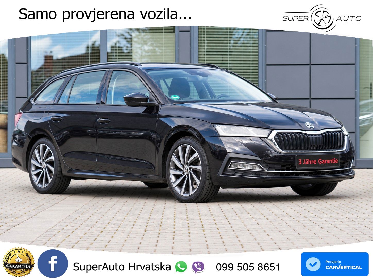 Škoda Octavia Combi 2.0 TDI (150 KS) DSG LED+GR SJED+ACC