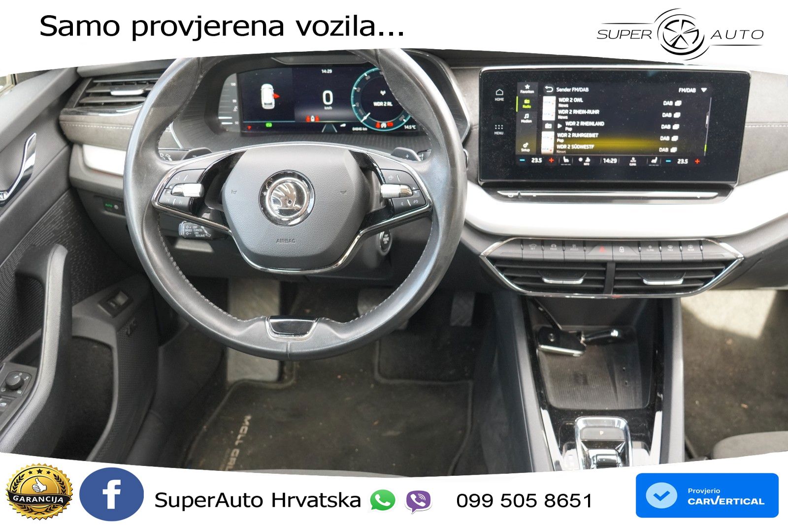 Škoda Octavia Combi 2.0 TDI (150 KS) DSG LED+GR SJED+ACC
