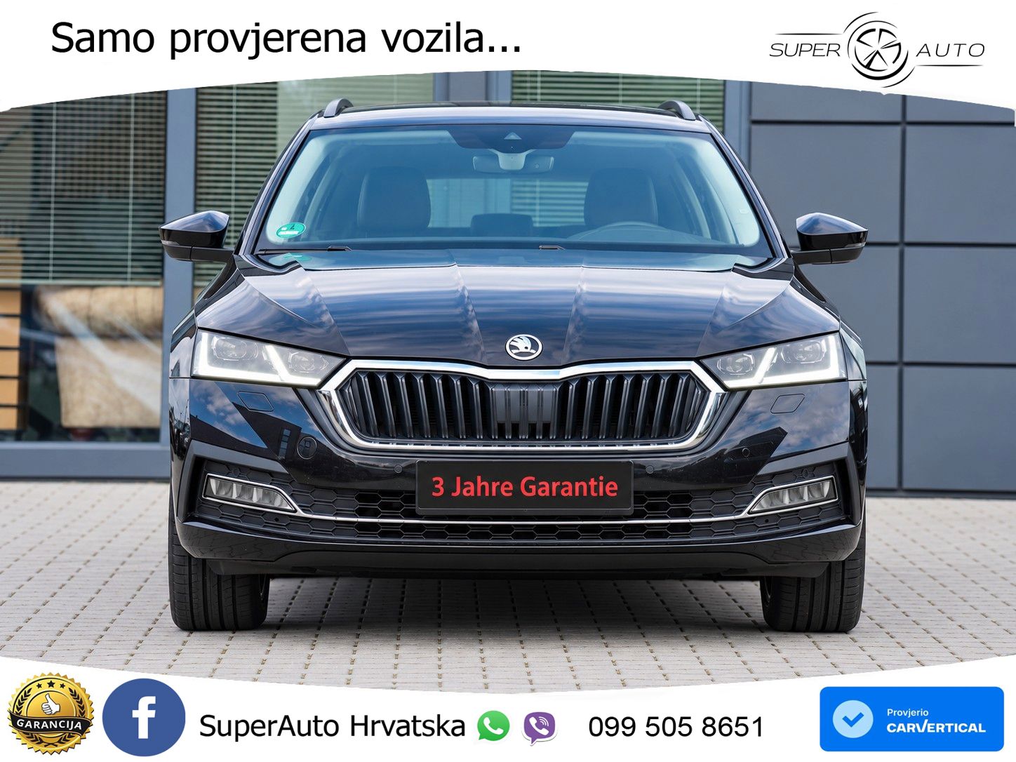 Škoda Octavia Combi 2.0 TDI (150 KS) DSG LED+GR SJED+ACC
