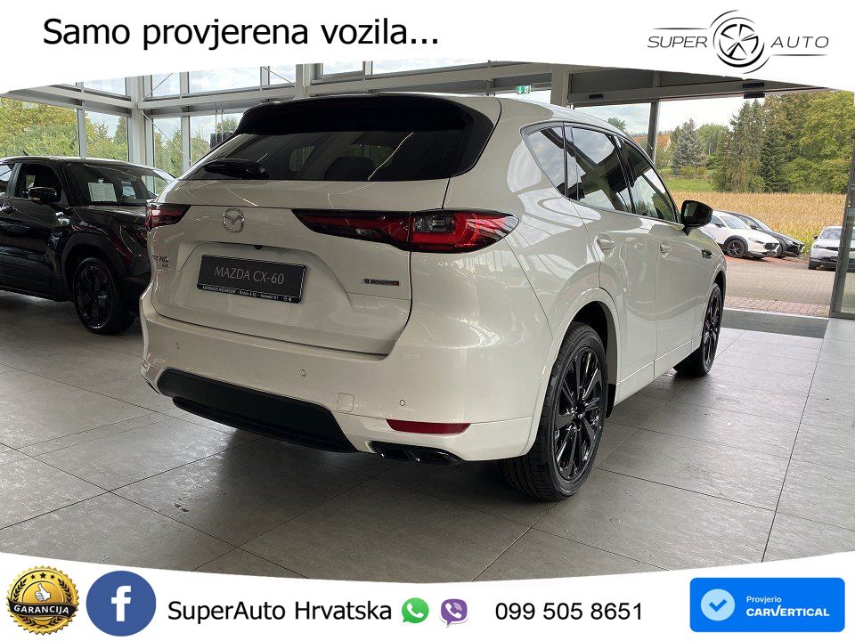 Mazda CX-60 3.3 e-Skyactiv D (254 KS) AWD Automatic MATRIX+GR SJED+KAM