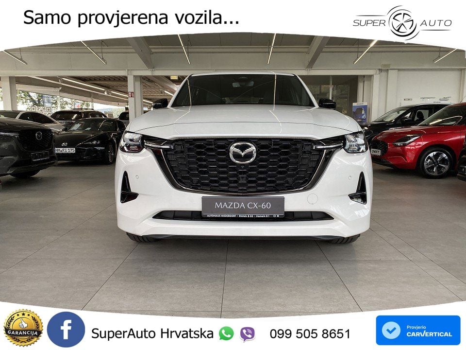 Mazda CX-60 3.3 e-Skyactiv D (254 KS) AWD Automatic MATRIX+GR SJED+KAM