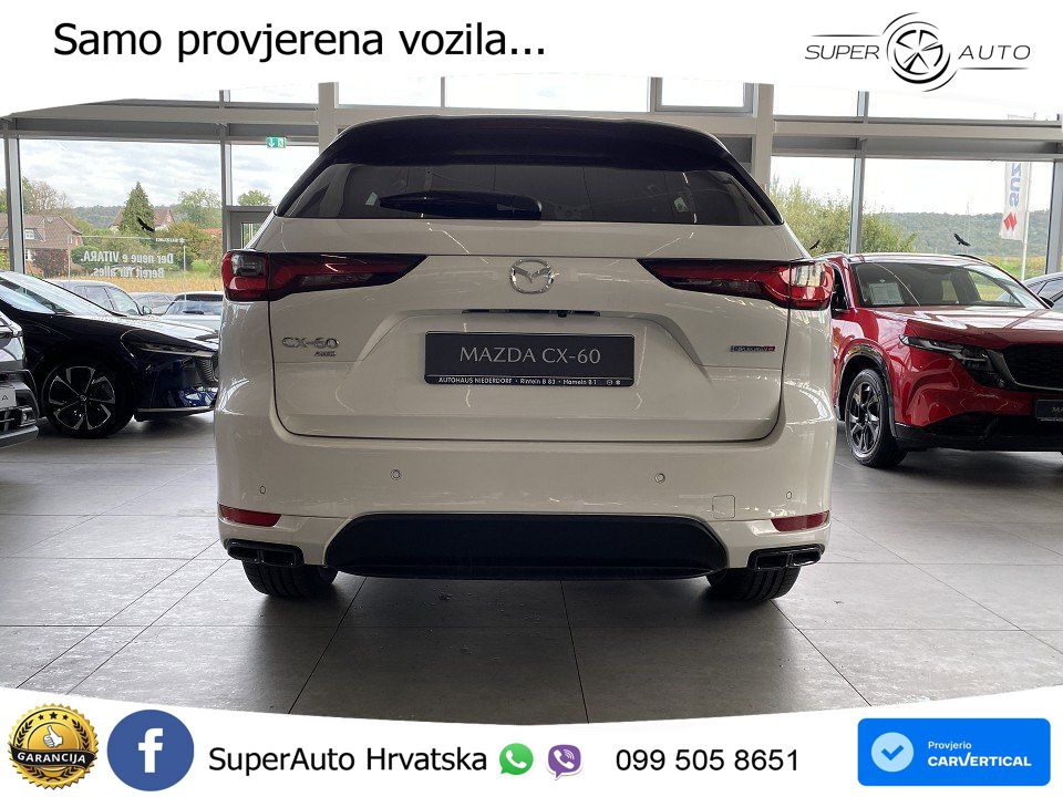 Mazda CX-60 3.3 e-Skyactiv D (254 KS) AWD Automatic MATRIX+GR SJED+KAM