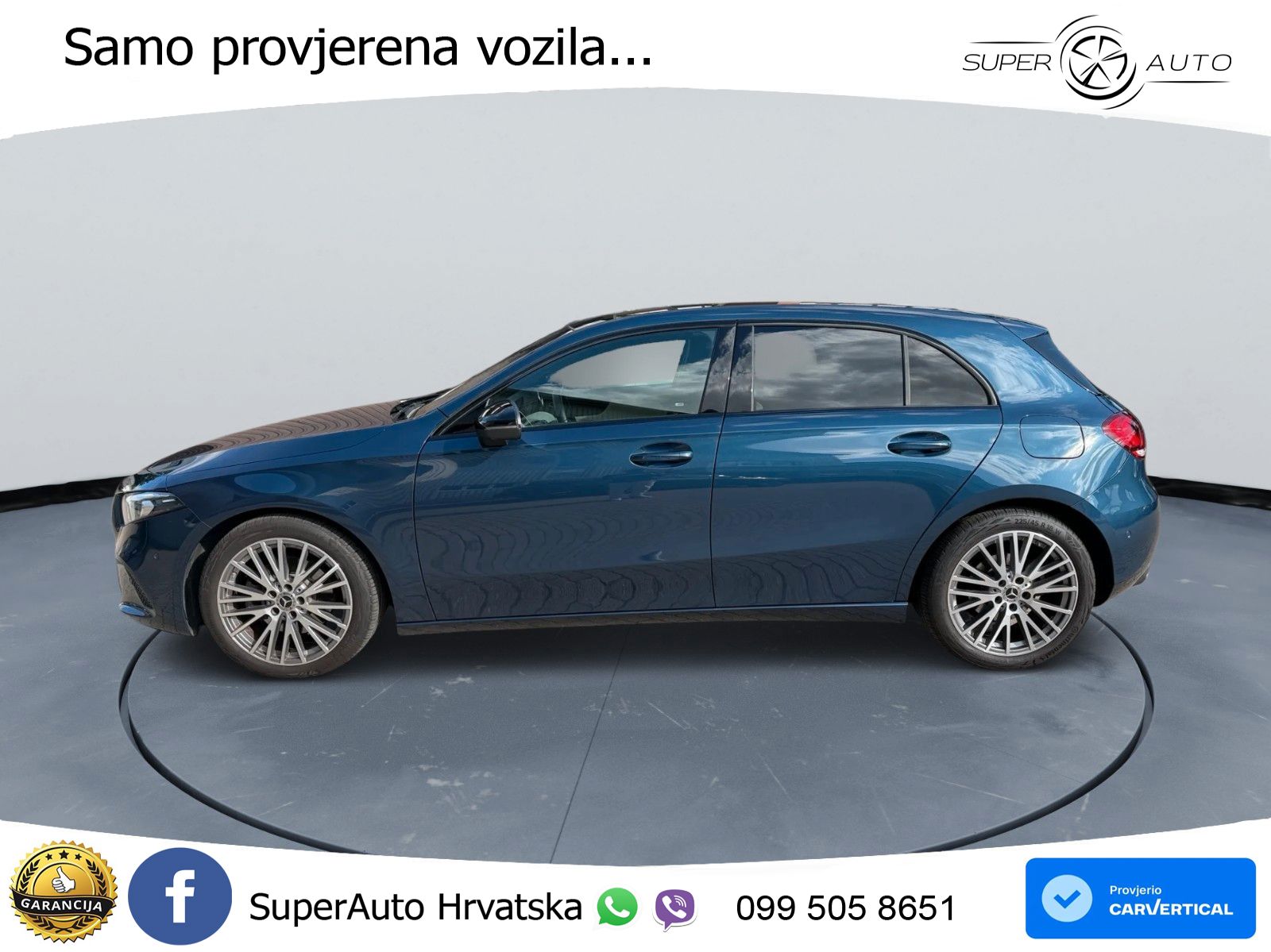 Mercedes-Benz A 200d 8G-DCT ACC+GR SJED+360+PANO