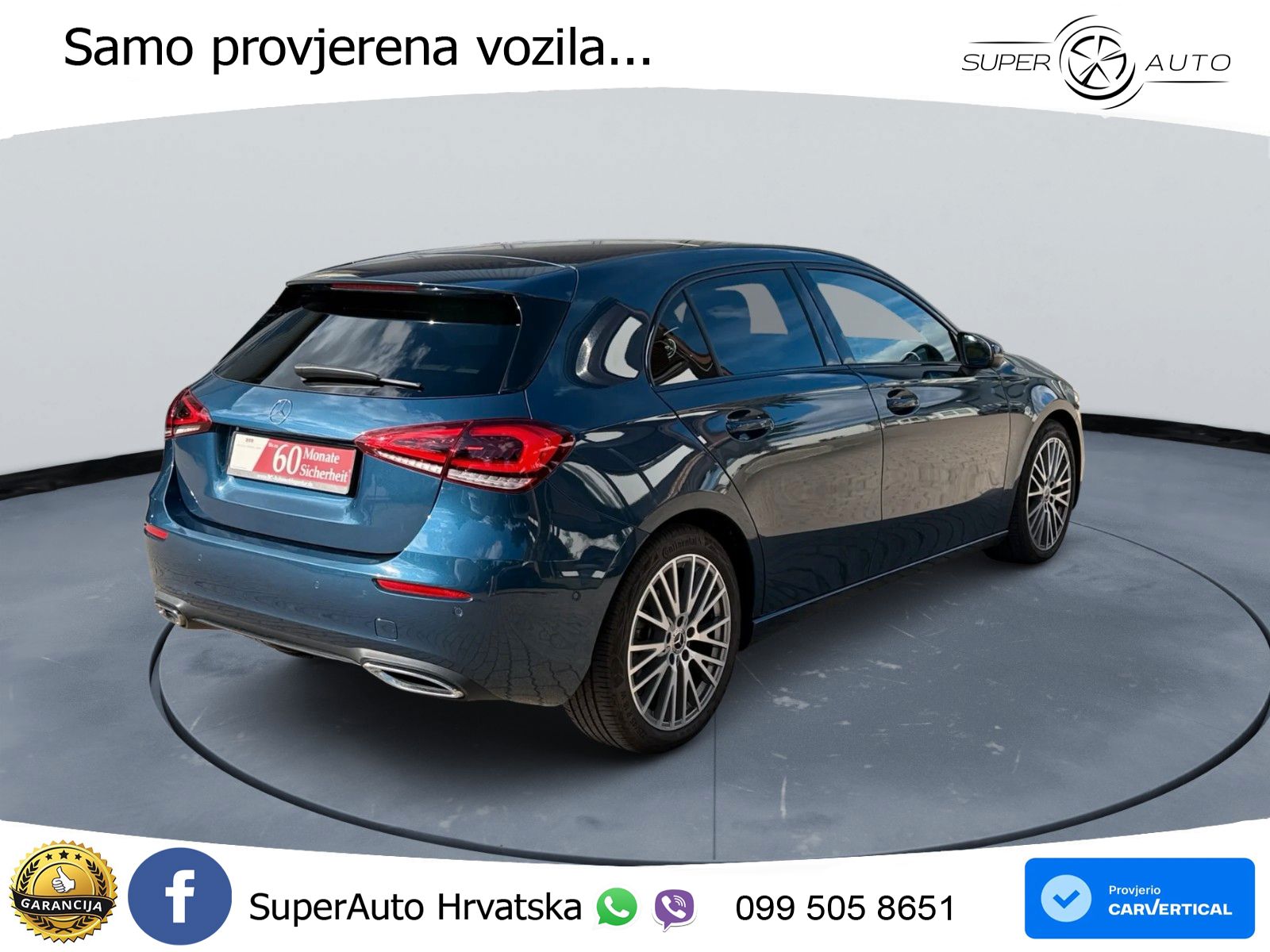 Mercedes-Benz A 200d 8G-DCT ACC+GR SJED+360+PANO
