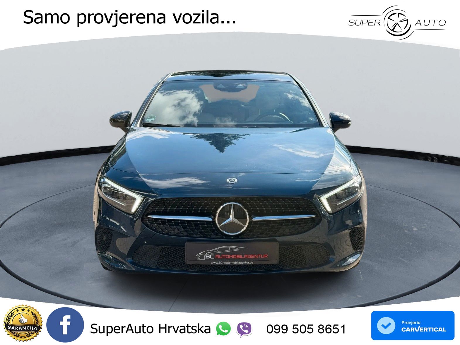 Mercedes-Benz A 200d 8G-DCT ACC+GR SJED+360+PANO
