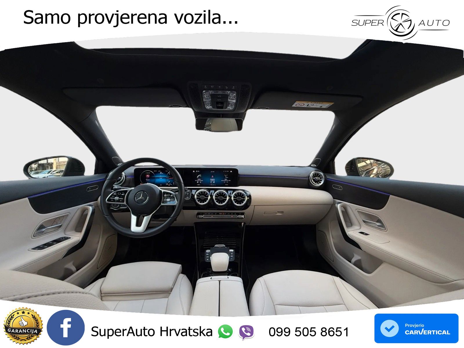 Mercedes-Benz A 200d 8G-DCT ACC+GR SJED+360+PANO