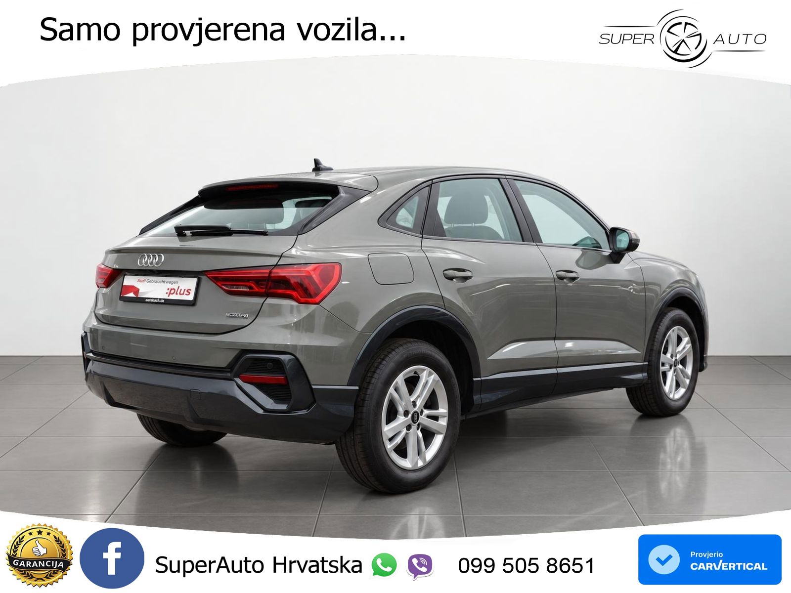 Audi Q3 Sportback 40 TFSI (190 KS) quattro S tronic LED+ACC